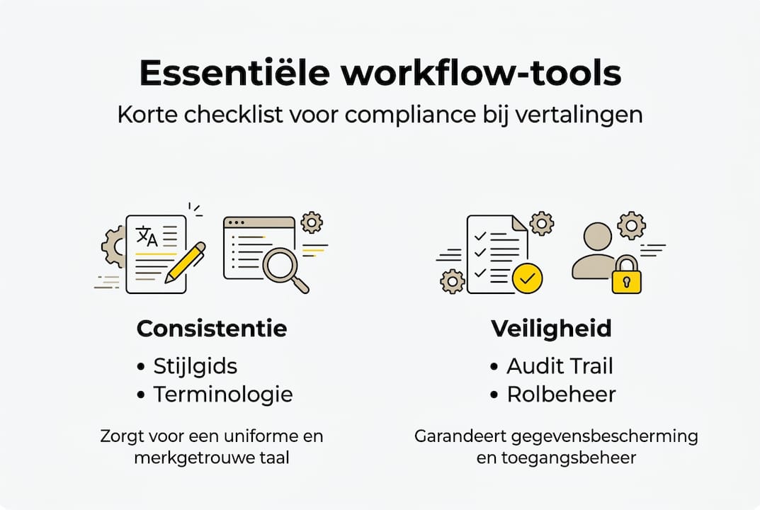 Infographic: een overzicht van tools voor naleving van workflowprocessen