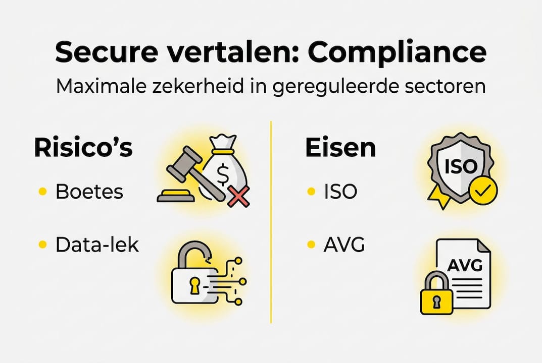 Infographic: veilig en compliant vertalen