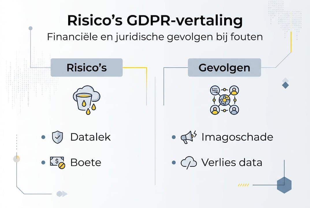 Overzicht van financiële en juridische risico’s rond de AVG