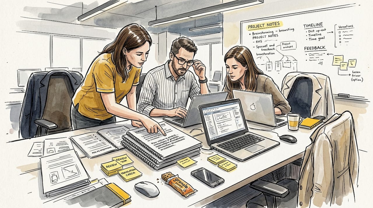 Team checking multilingual IFU translation accuracy