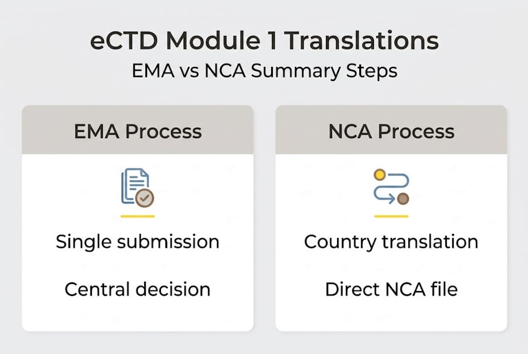 Ecd Module 1 eCTD Module 1 regional translations: EMA and NCA guide