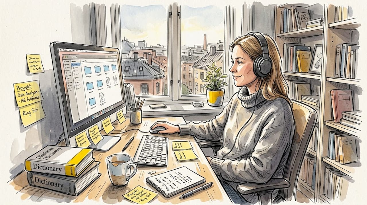 Språkkonsulent med base på hjemmekontor i Norden