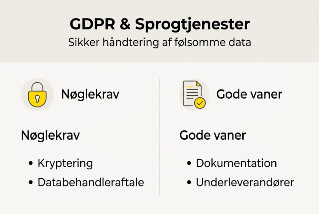 Visuel guide til GDPR og beskyttelse af persondata