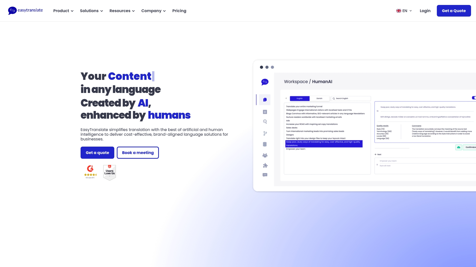 Product Screenshot