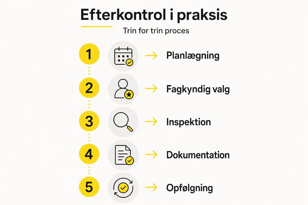 Sådan foregår den faglige efterkontrol – trin for trin