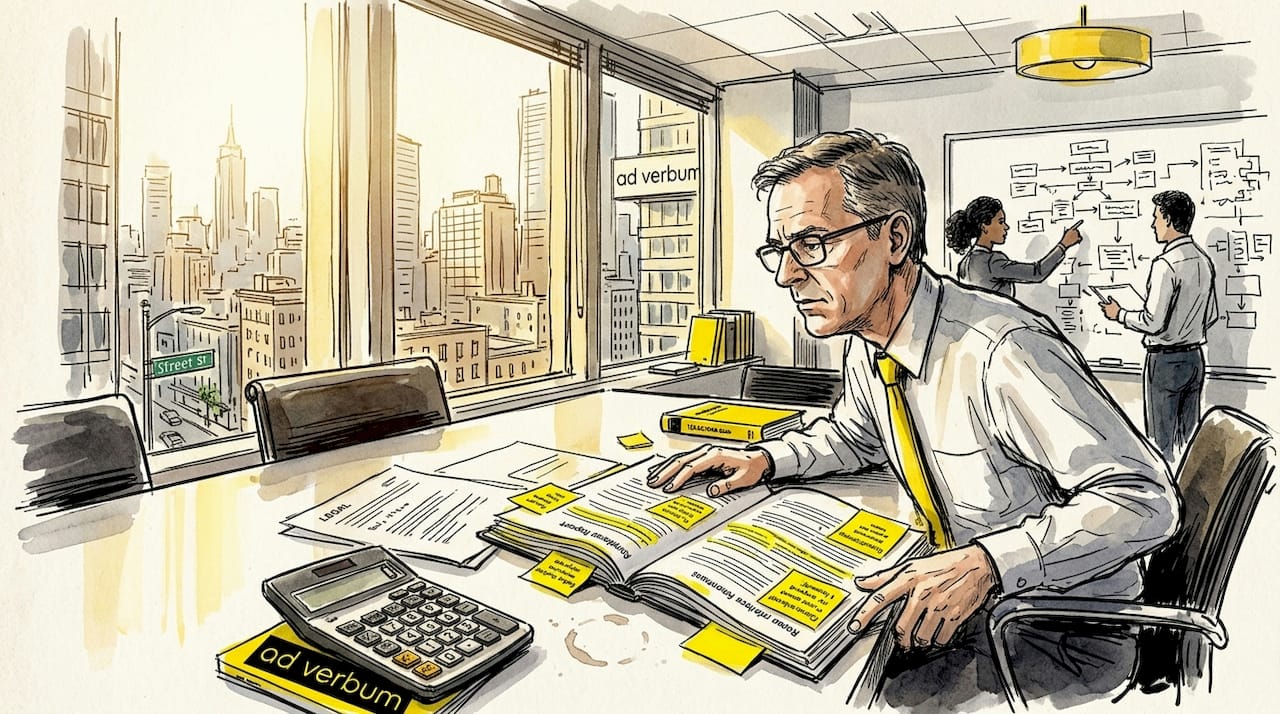 Compliance officer reviewing EU AI Act requirements