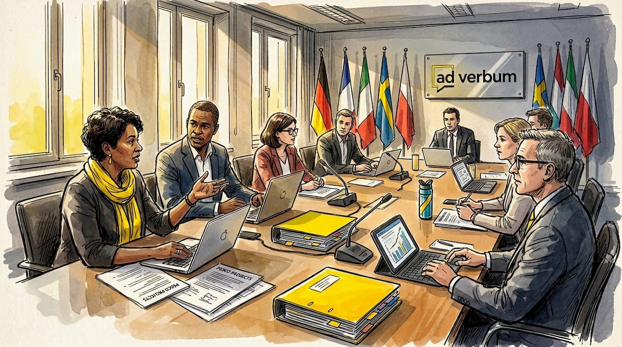 Multinational PESCO project meeting in progress