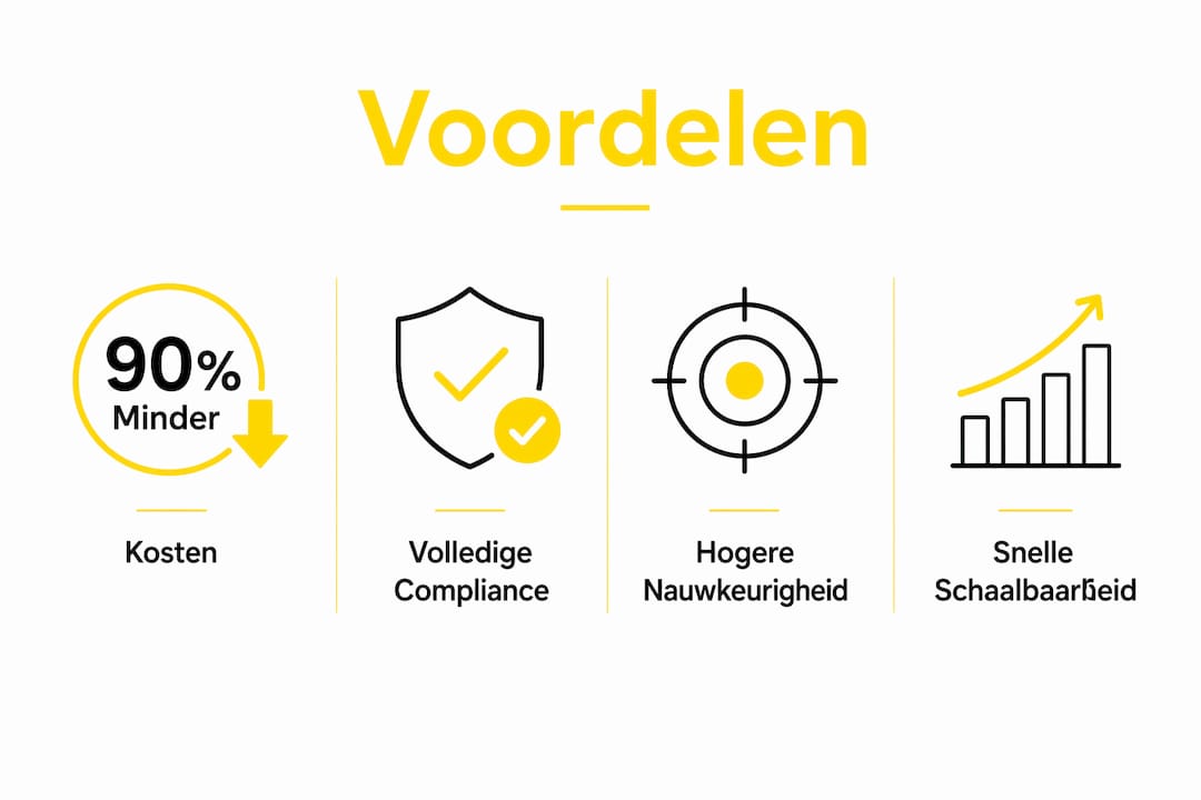 Infographic: vier redenen om te kiezen voor veilige taaltechnologie