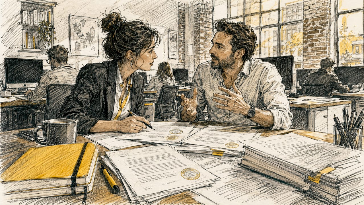 Collaborative translation document review in office