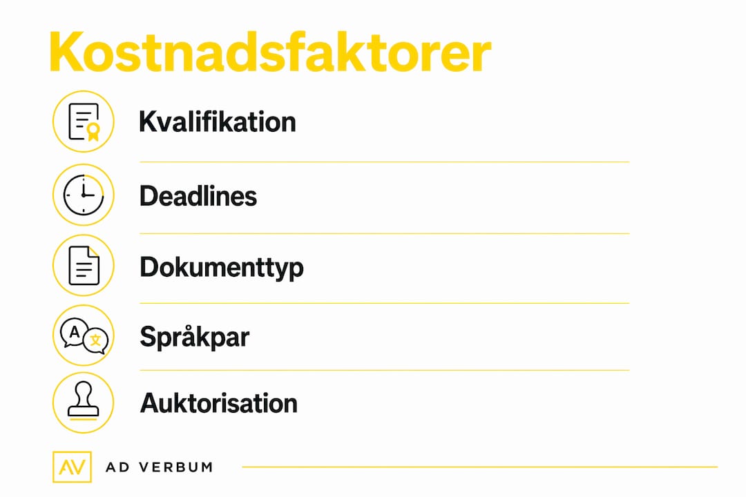 Så här ser kostnaderna ut för juridisk översättning – en översikt i infografik