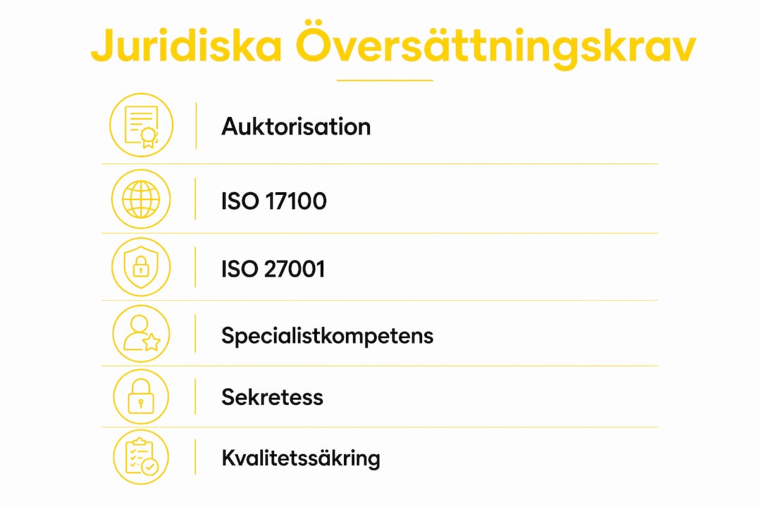 Steg-för-steg-guide: Så uppfyller du juridiska översättningskrav i Sverige