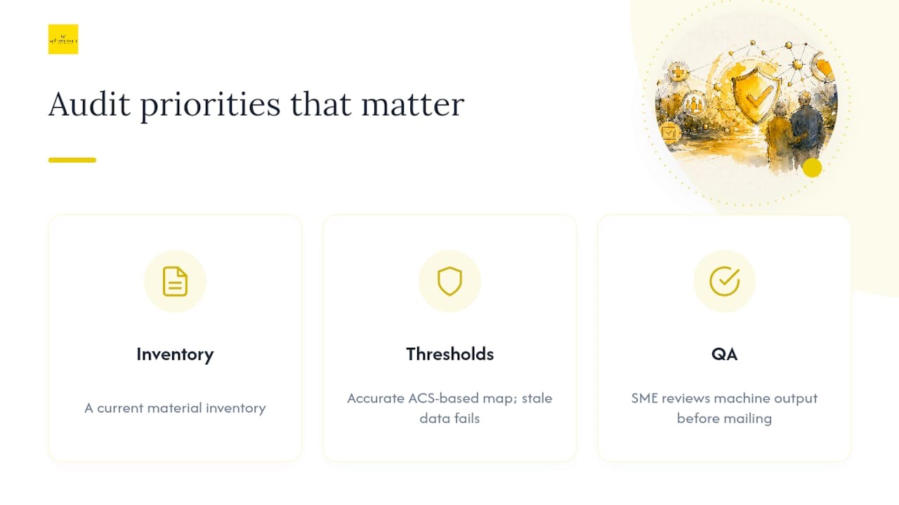 A Compliance Officer's Honest Take on What Actually Matters — overview diagram