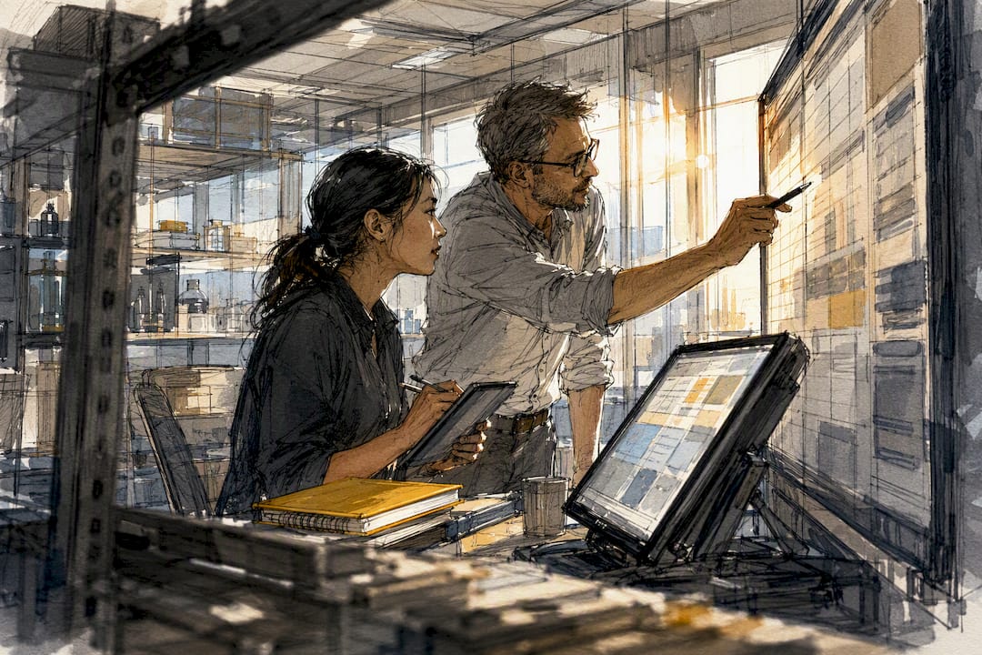 Experts reviewing structured product label data