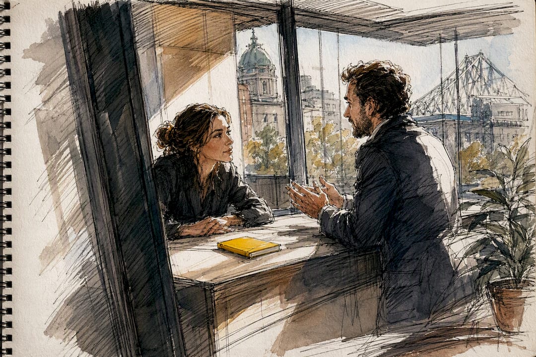 Speakers comparing French varieties in conversation