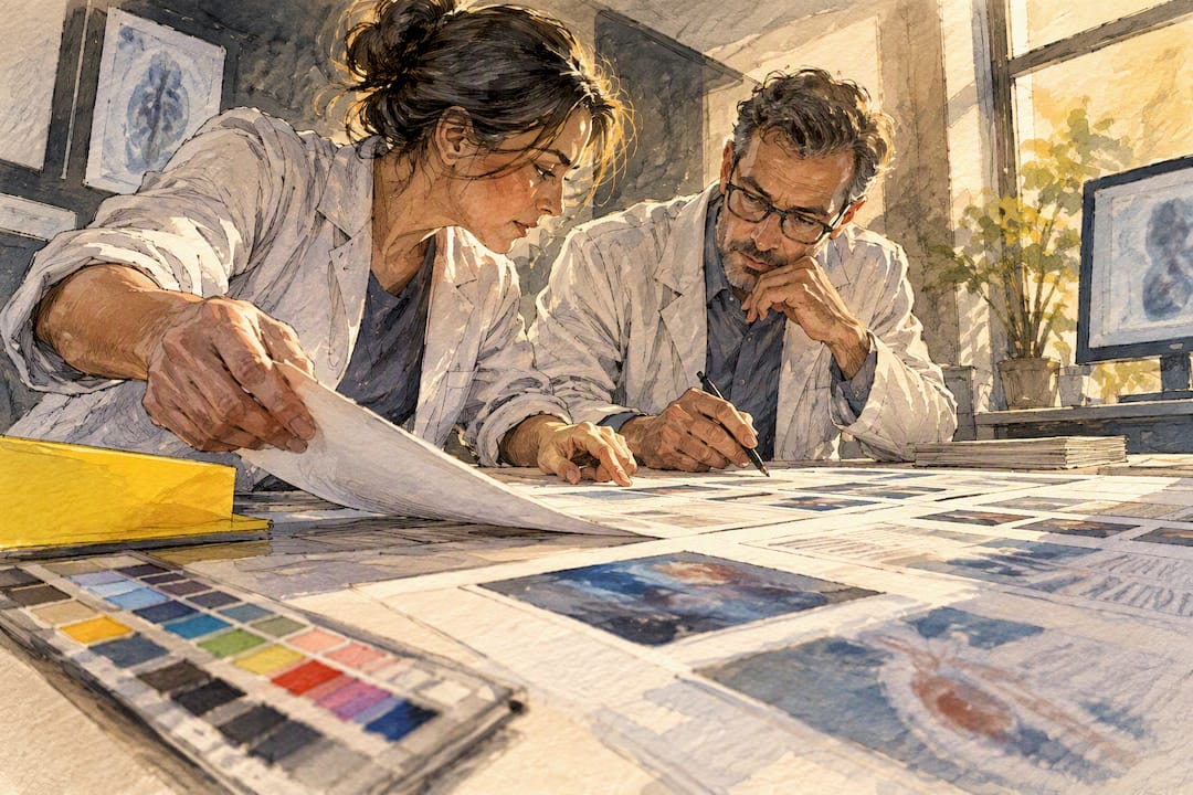 Reviewers aligning multilingual medical page proofs