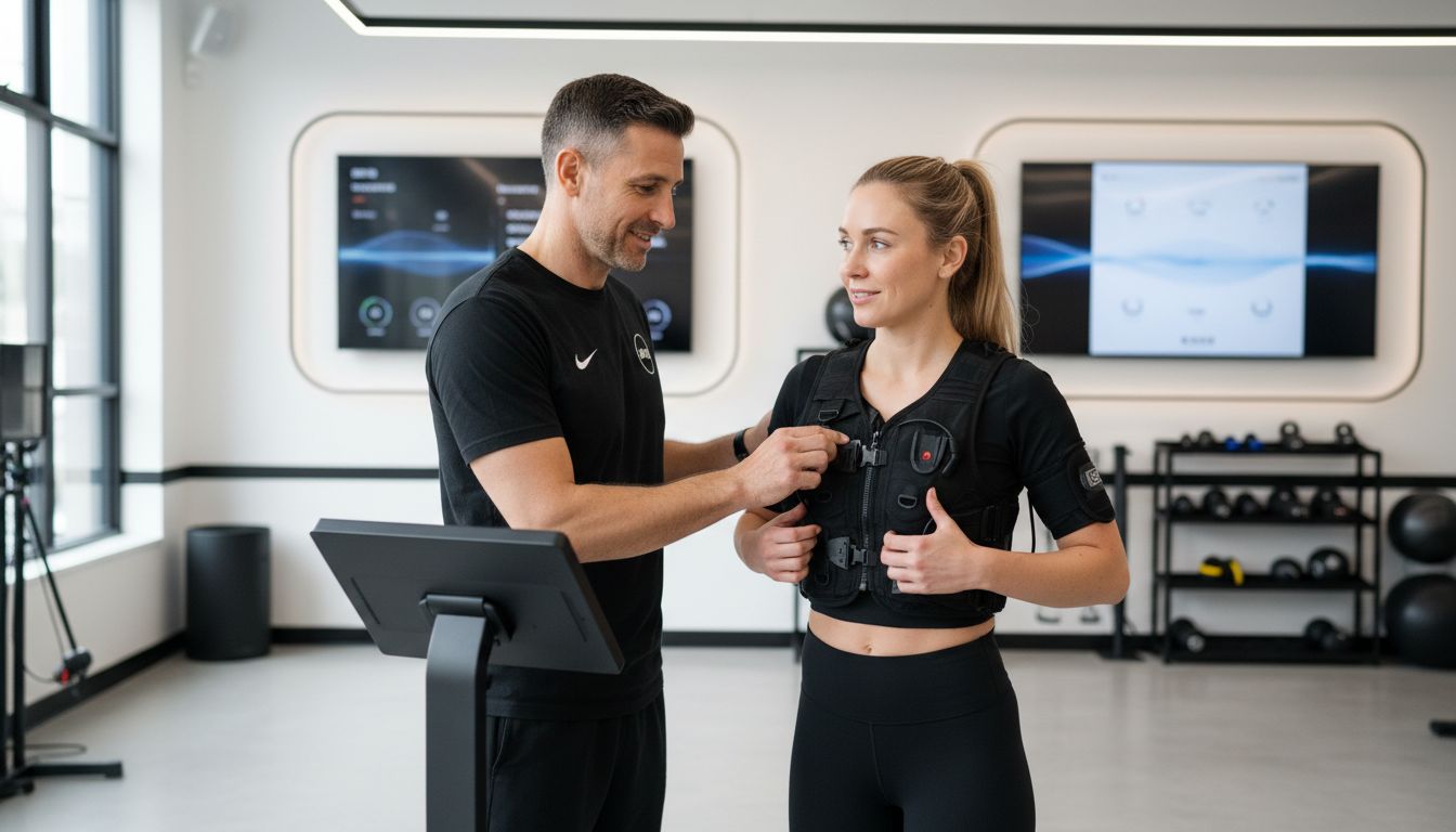 EMS mellény felvétele