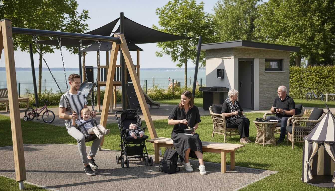 családbarát balatoni szállás