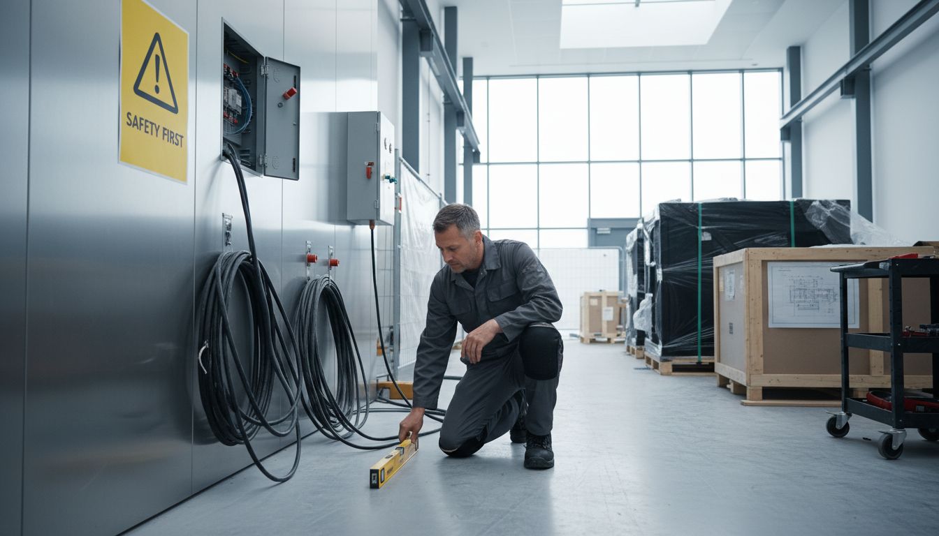 hűtő telepítési hely