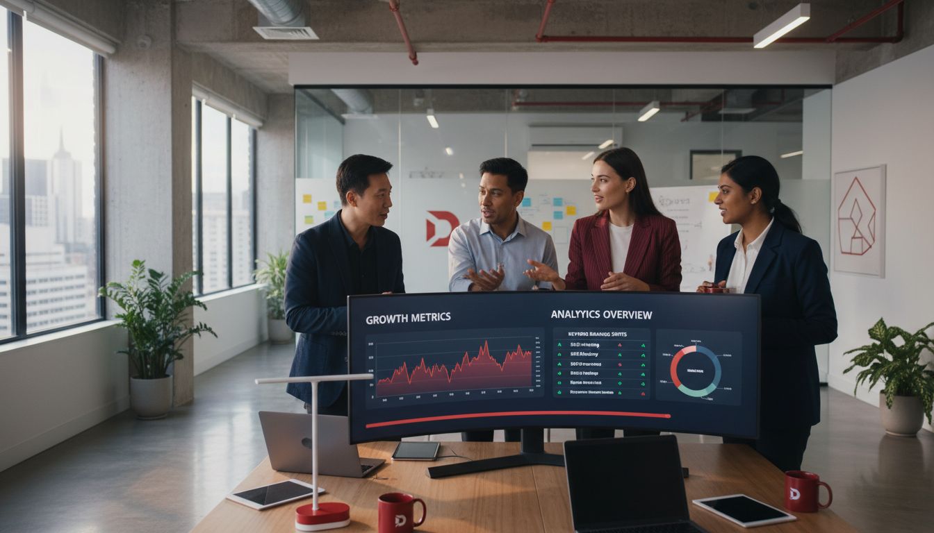 SEO digital strategy teamwork