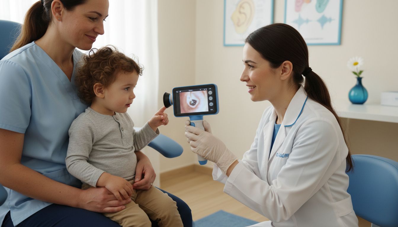 paediatric ear examination