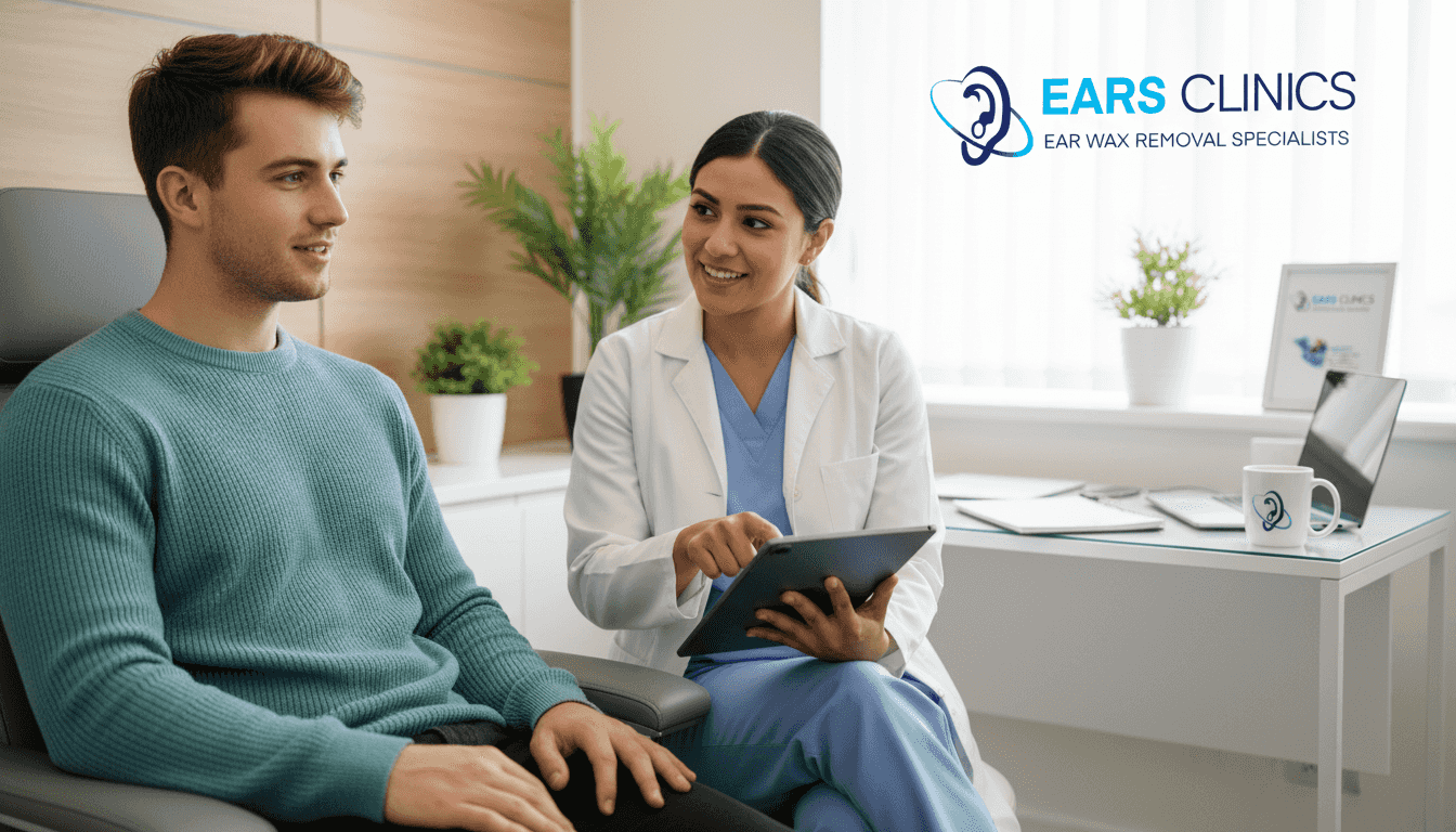 Microsuction procedure performed in clinic