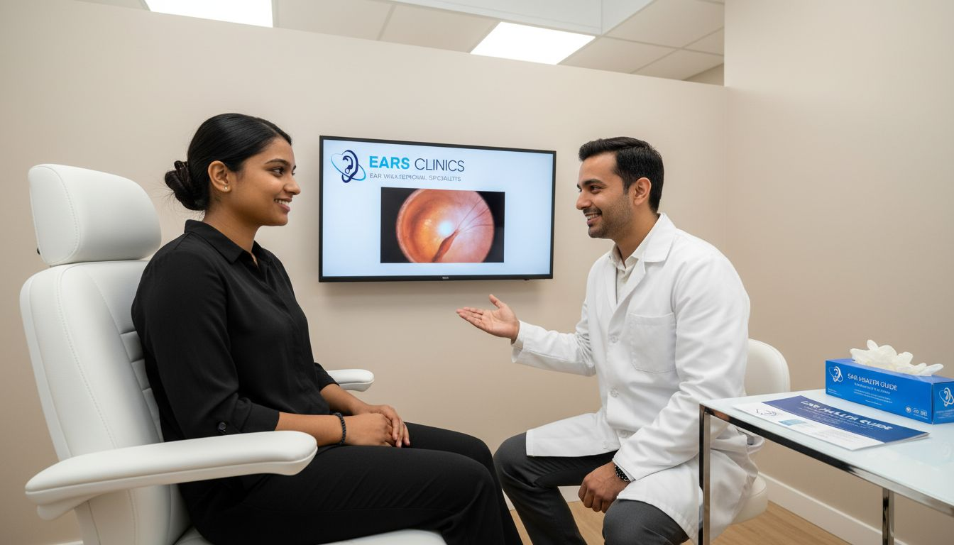 Doctor explains ear wax removal risks