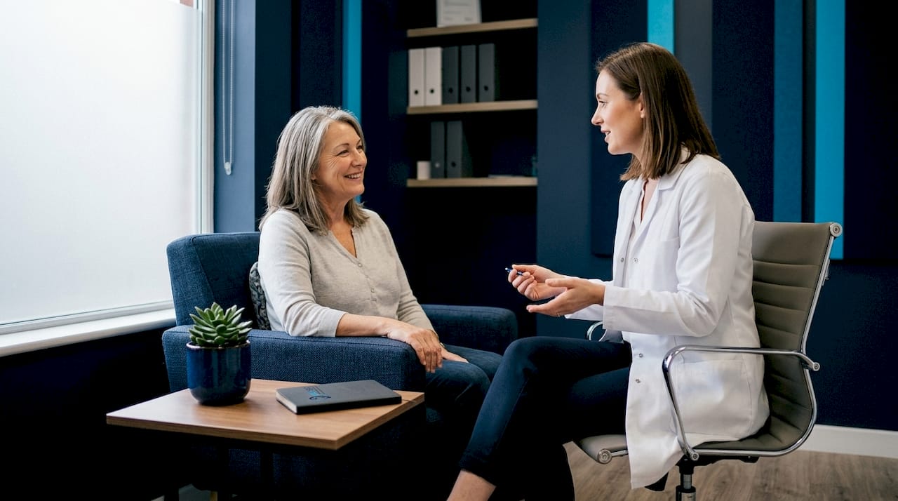 Patient and practitioner friendly consultation in clinic