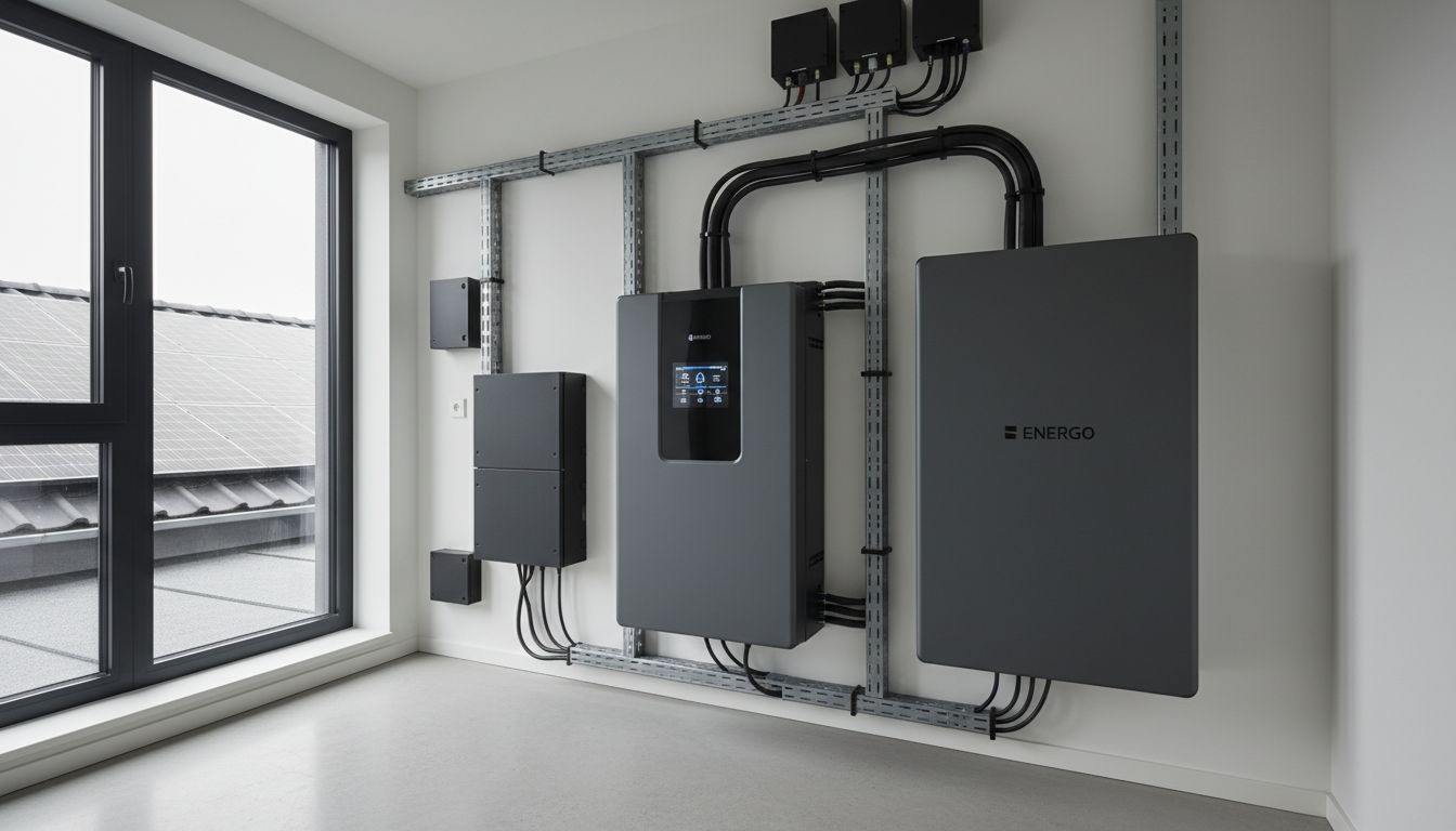 lithium batterij installatie
