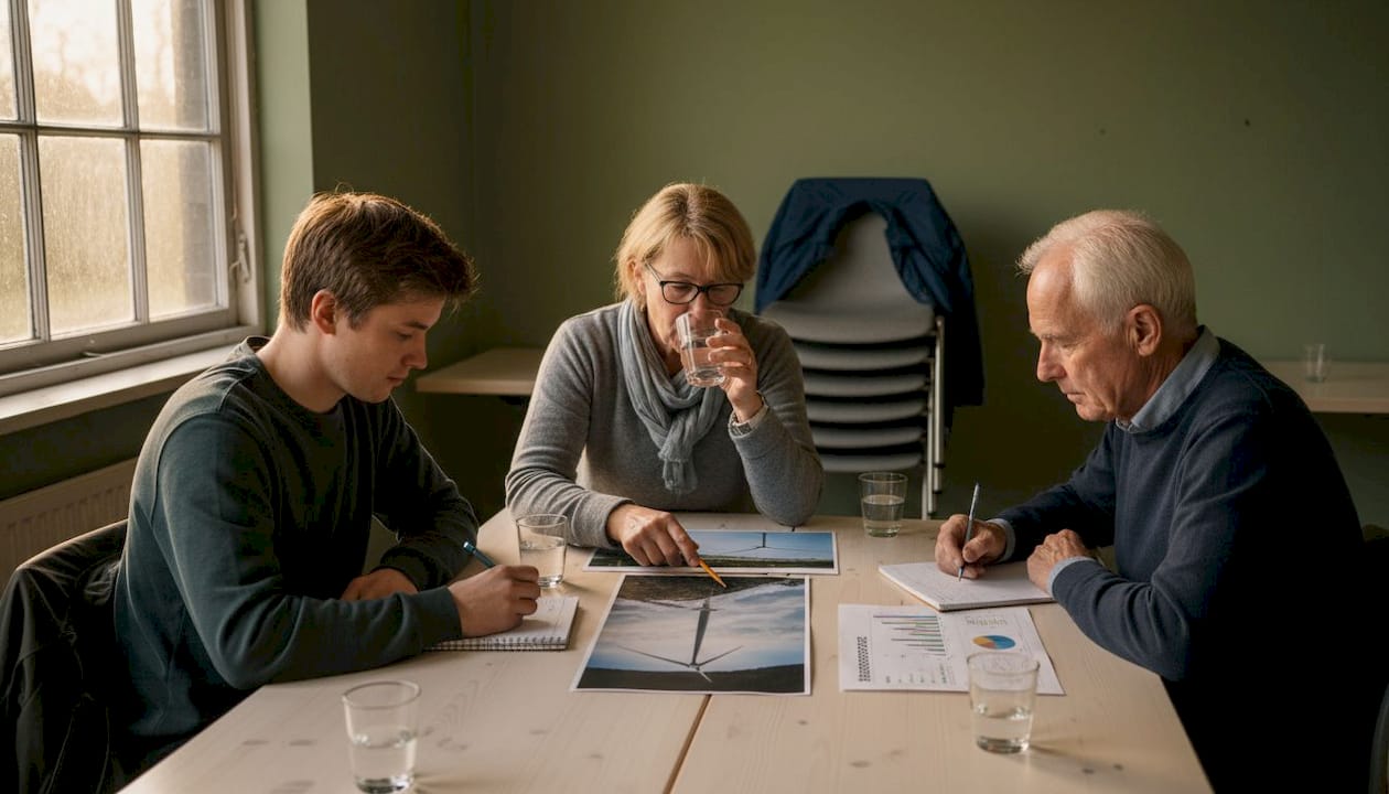 Inwoners gaan in gesprek over oprichting lokale energiecoöperatie