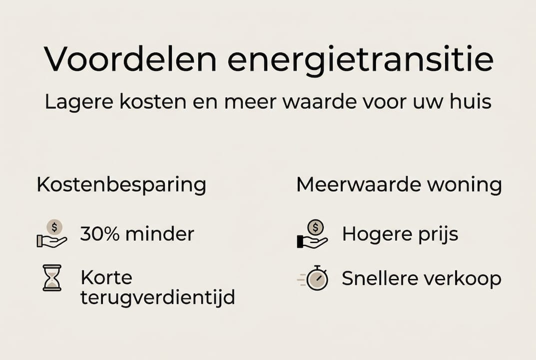 Infographic: De voordelen van een duurzame woning