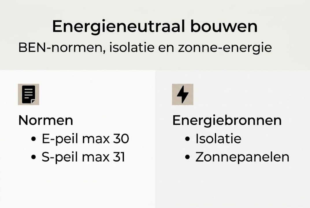 Infographic: Wat betekenen de BEN-normen en hoe ga je slim om met duurzame energie?