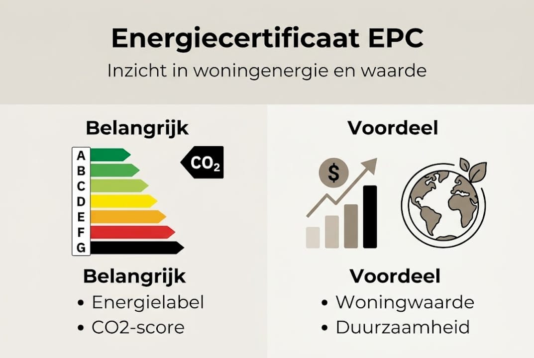 Infographic: de belangrijkste onderdelen van het EPC-label uitgelegd