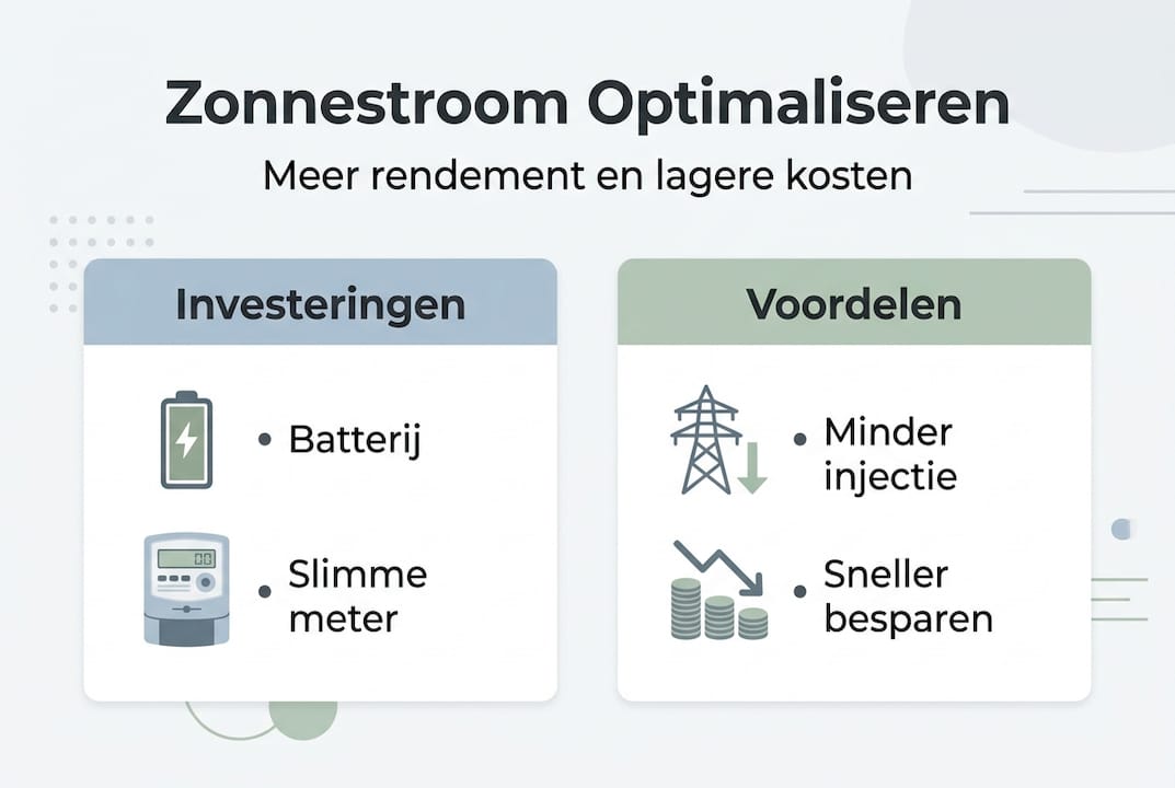Handige infographic: zo haal je het meeste uit je zonnepanelen