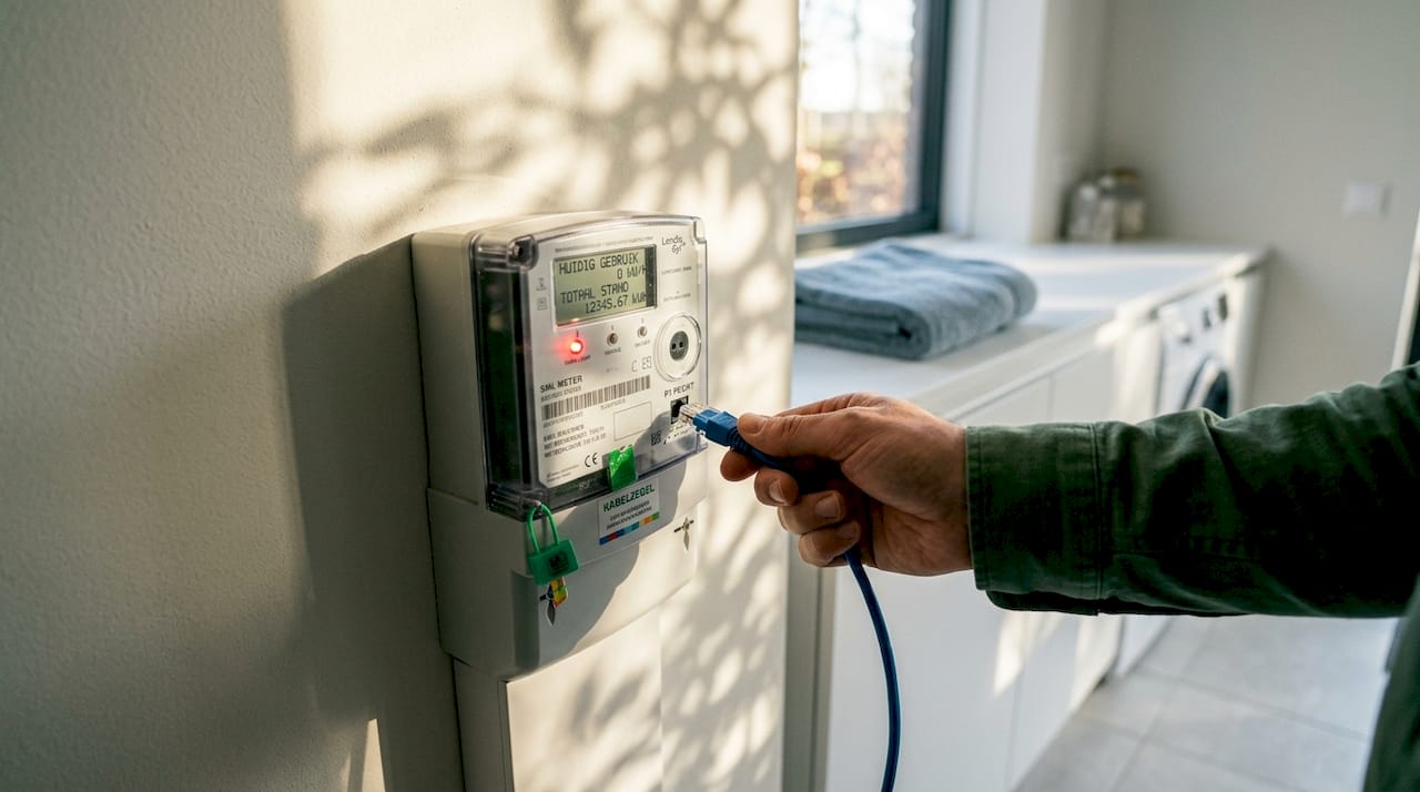 De P1-kabel aansluiten op je slimme meter