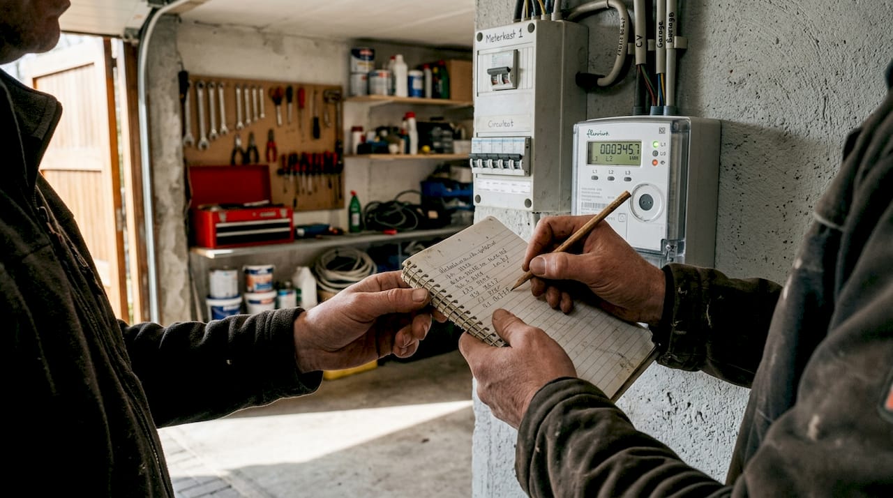 Zelf je digitale elektriciteitsmeter controleren