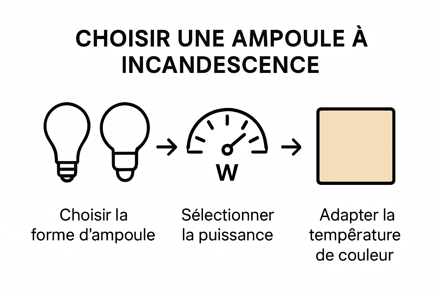 How to choose the right incandescent bulb
