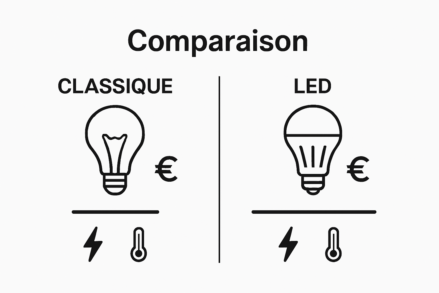 Filament classique ou ampoule LED : quel choix est le plus économique et durable ?