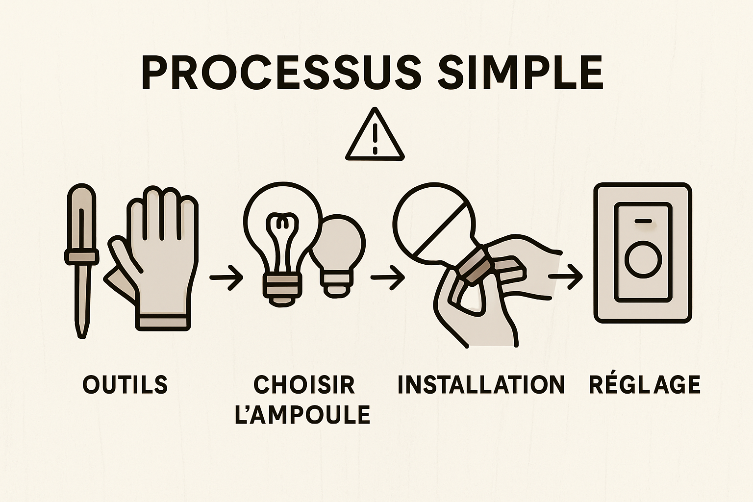 Guide illustré : comment installer une ampoule rétro, étape par étape