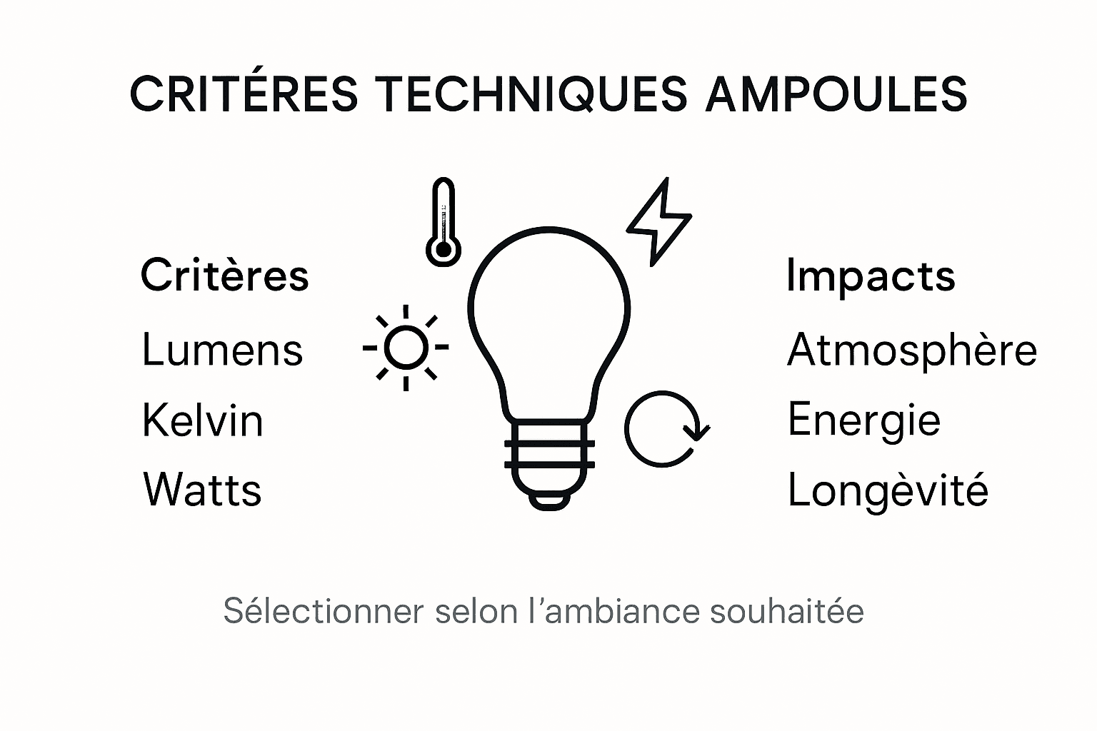 Infographie : les essentiels à connaître sur les ampoules décoratives