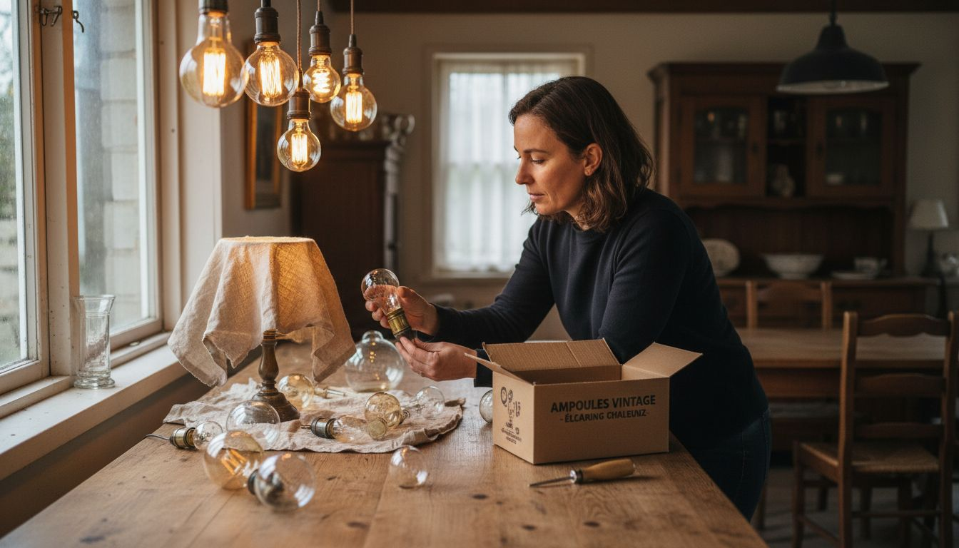 Comment bien choisir et tester des ampoules vintage pour sublimer son intérieur
