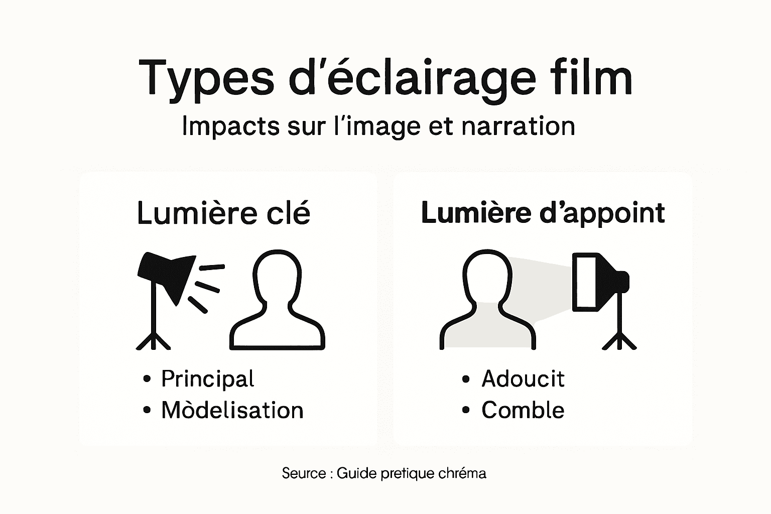 Panorama des différents types d’éclairage essentiels