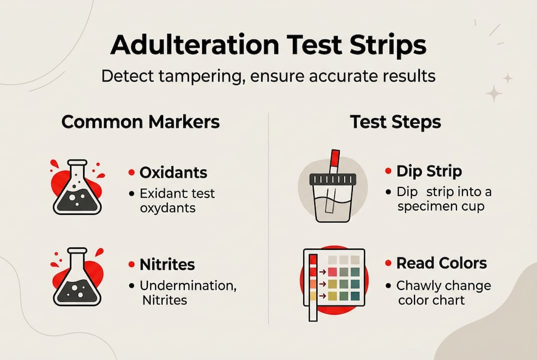 Infographic explains test strips and marker detection