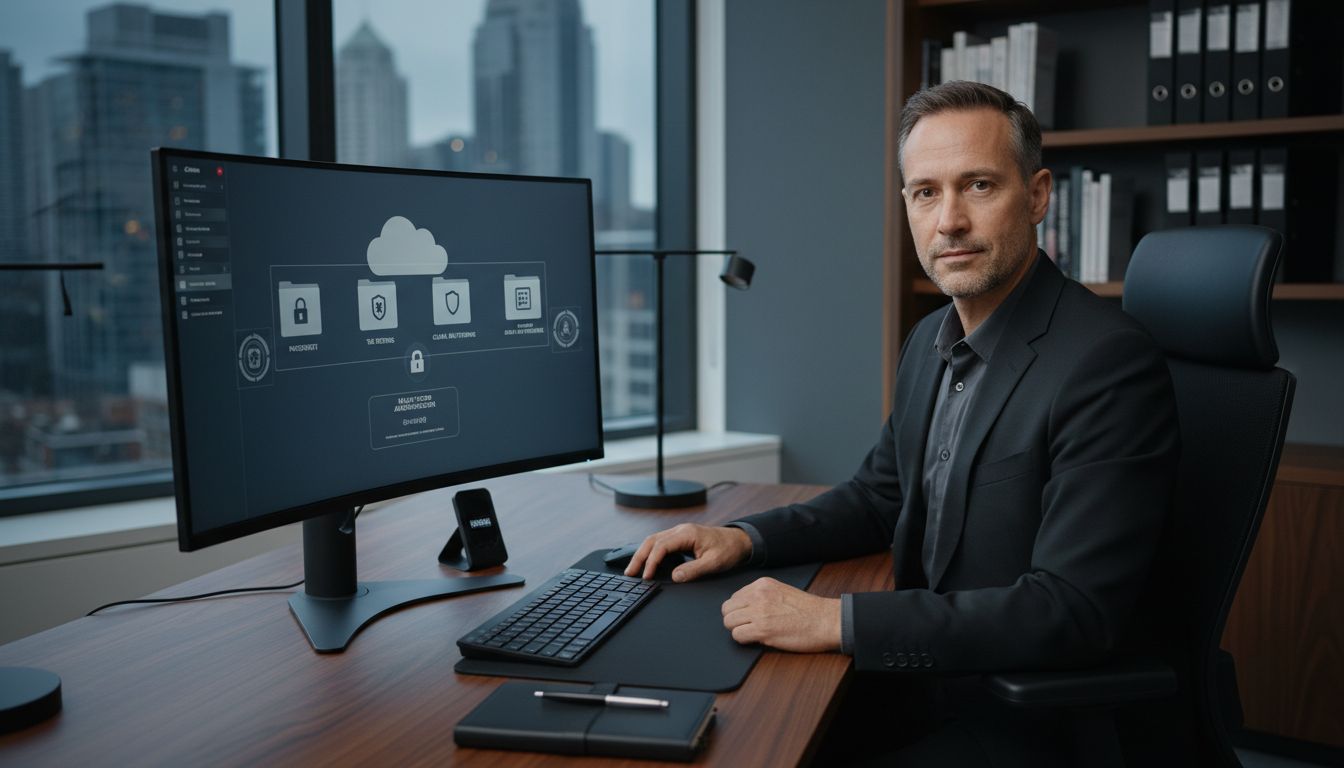 secure financial document organisation