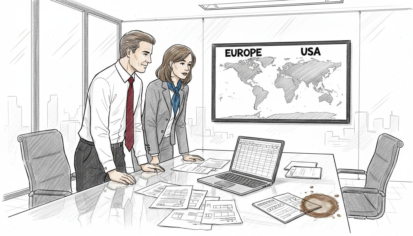 Comparison of European and US financial frameworks