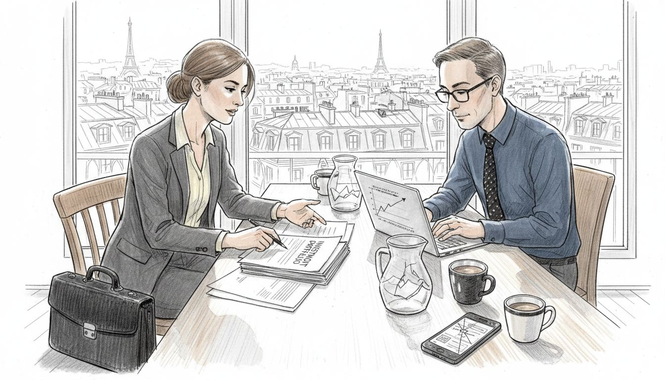 US expat consulting in Paris office