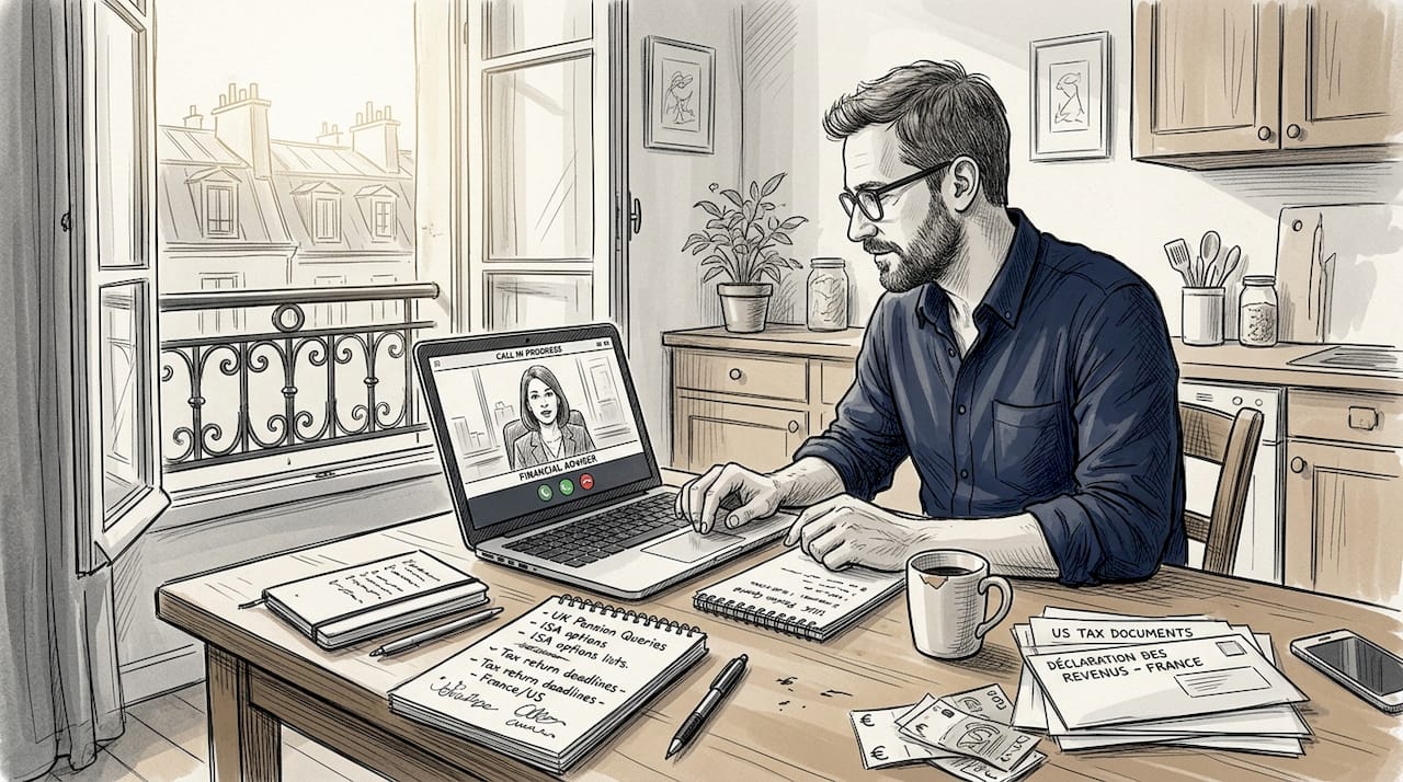 US expat consulting financial adviser online