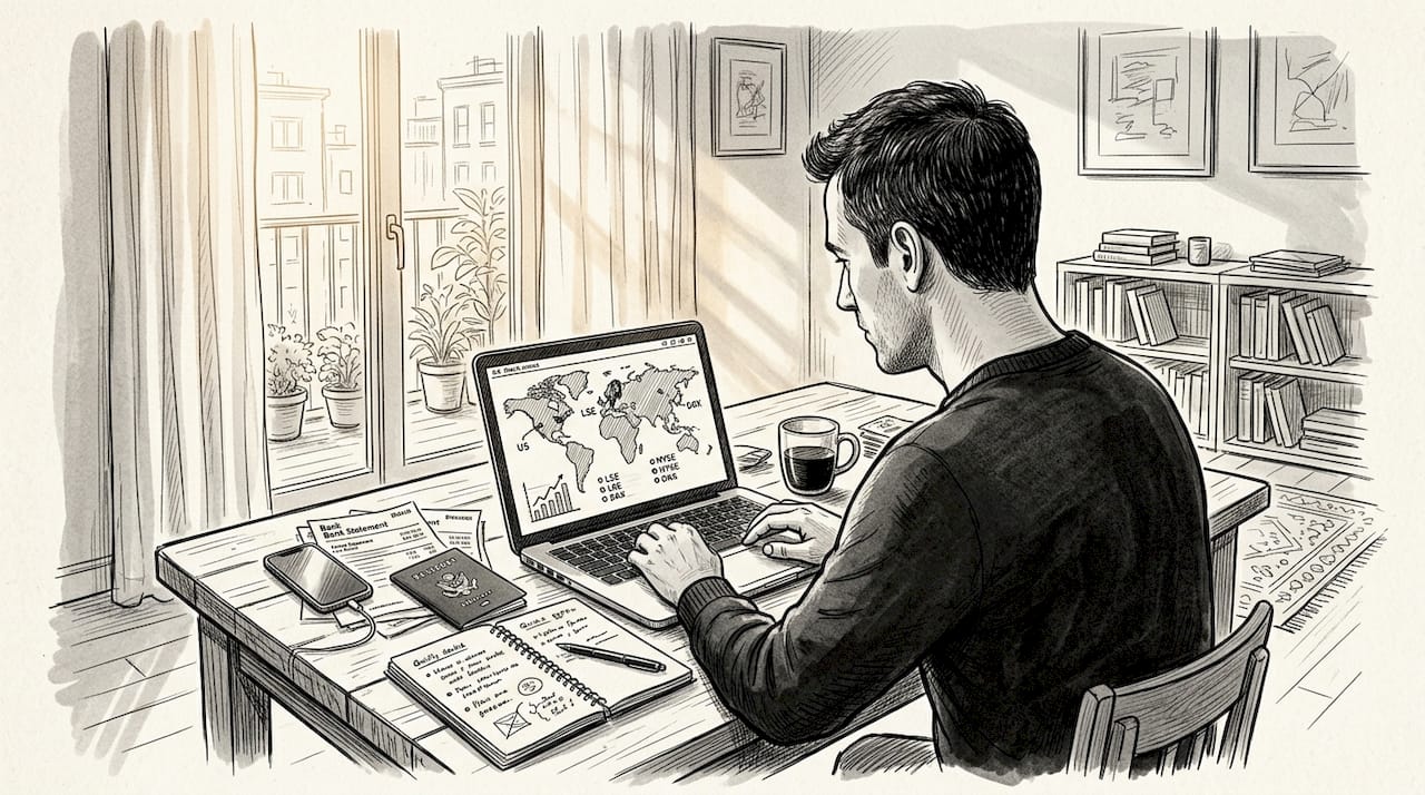 Expat reviews cross-border investments at home