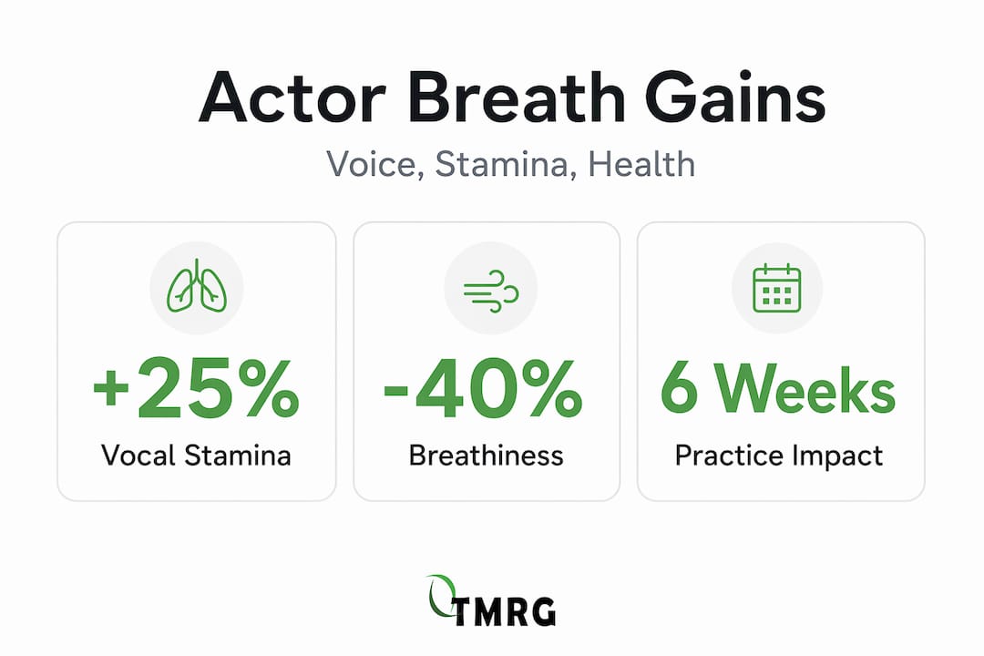 Infographic showing key breath training benefits