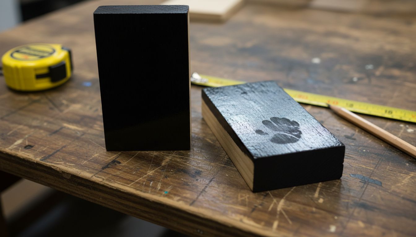 Comparing Musou Black to regular black paint