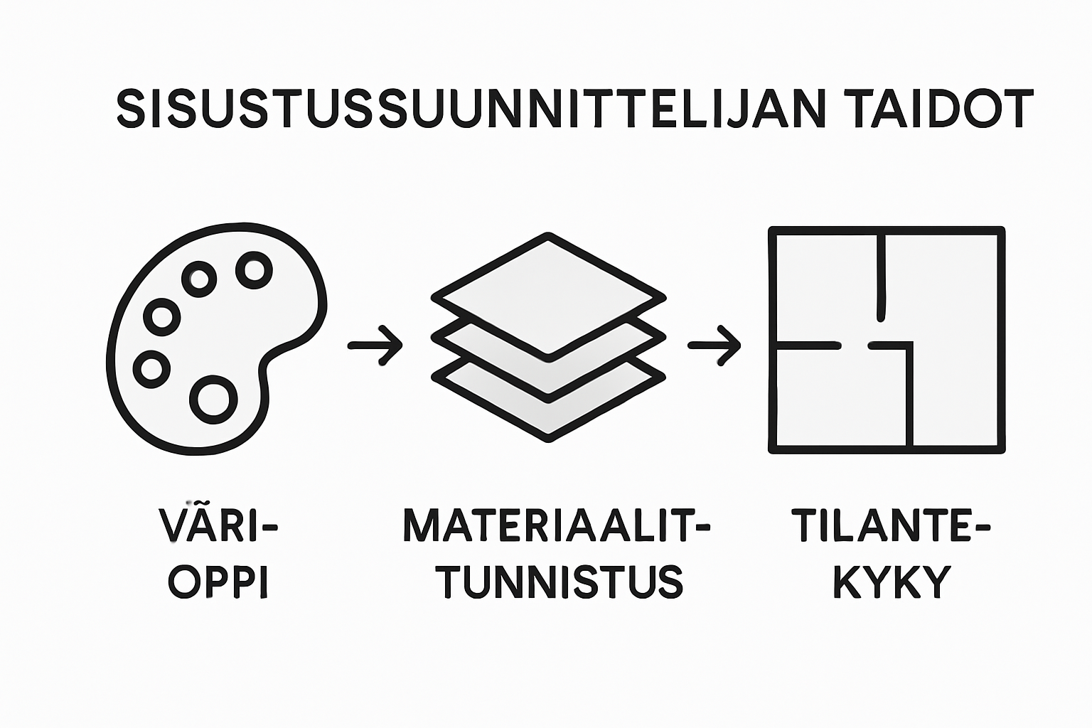 Graafisten suunnittelijoiden osaamiset vertailussa – infograafi